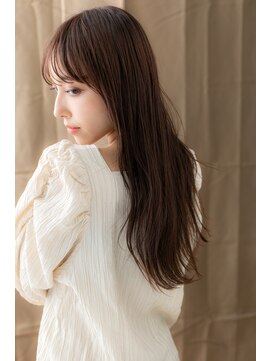 カバーヘア ブリス 北浦和(COVER HAIR bliss) シースルーバング大人巻きレイヤーロングZ北浦和20代30代40代