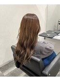 Second   × 巻き髪ロング
