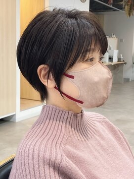 トト 船橋店(toto.) ピンクブラウン切りっぱなしボブ美髪くびれレイヤー小顔[西船橋]