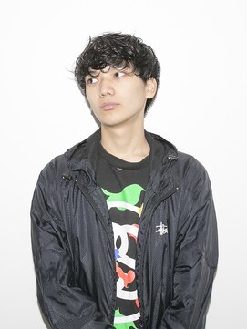 ソーコ 渋谷(SOCO) メンズニュアンスパーマ波巻きスパイラルメンズパーマ