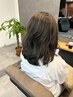 カット＋フルカラー＋白髪ぼかしハイライト　￥15900→￥14310