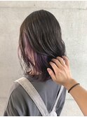 インナーカラー・ラベンダーパープル
