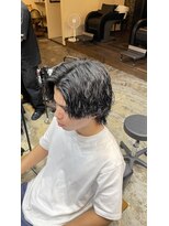 シリー 南風原店(SILLY) 波巻きパーマ×ウルフ
