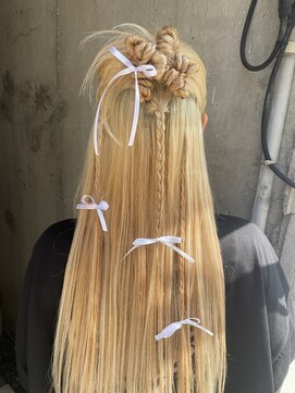 オックスフォード(OXFORD) カチモリハーフアップ