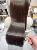 髪質改善トリートメント*グレーベージュ*ロングレイヤー*美髪