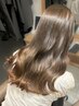 【簡単パーソナルカラー診断付】潤いツヤ髪カラー＋Aujuaトリートメント￥8980