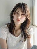 【ナチュラル質感♪】ゆる巻きロング