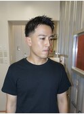 BURG 【アップバングスパイキーショートスキンフェード】