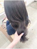 艶髪×透明感カラーシアーグレージュ