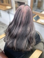 リッカ(RICCA)&nbsp;【ダブルカラー】ホワイトピンク×グレージュ×ホワイトベージュ