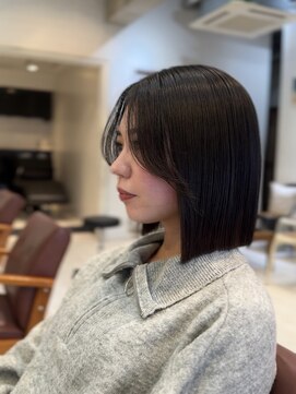 リコ バイ マリス(Liko by maris) 切りっぱなしボブ/髪質改善/縮毛矯正