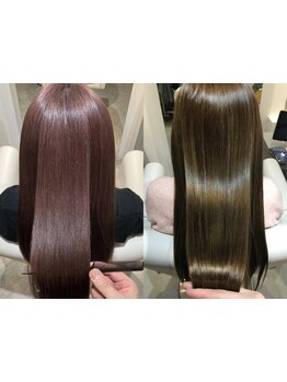 ヘアエステ、生トリートメント、酸熱トリートメント、髪質改善など、あなたに合った施術をご提案します♪