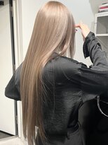 ココ 原宿(KOKO) ミルクティーベージュケアブリーチイメチェン美髪ハイトーン