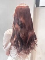 ヘアサロンガリカアオヤマ(hair salon Gallica aoyama)&nbsp;ガーリーなピンクブラウン
