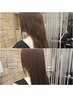 リピートNo.1！【髪質改善】酸性ストレート￥27500　