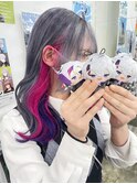 にじさんじ 不破湊 ケアブリーチ シルバー ウルフヘア パープル