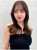 レイヤー/ネビージュ/韓国ヘア/イメチェン/縮毛矯正/中野/