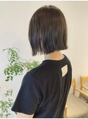 切りっぱなしボブ