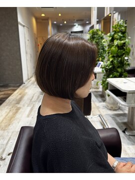 ブレスバイファースト 富谷店(Breath by first) 大人bob×olive beigecolor