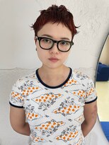 ヘン(hen)&nbsp;【心斎橋hen】ベリーショート　ショートパーマ　ブリーチなし