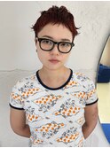 【心斎橋hen】ベリーショート ショートパーマ ブリーチなし