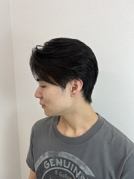 ステージ(STAGE) ダウンパーマ ニュアンスパーマ センターパート