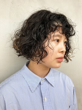 トオ(TOH) ボブパーマくるくるウェーブパーマカーリーパーマハードパーマ