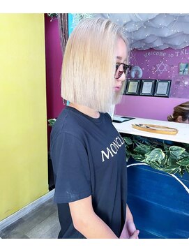 トーク 武庫之荘(TAL'KE) TAL’KE/武庫之荘/ブリーチ/ケアブリーチ/ハイトーン/ボブ_510