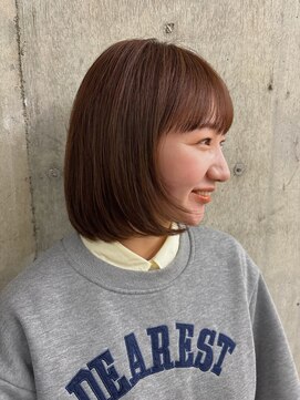 ガーデン 銀座(GARDEN) ボブ あごボブ 顔まわり ボブレイヤー ワイドバング