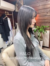 ハロ(HALO)&nbsp;ワンランク上の透明感パープルロング