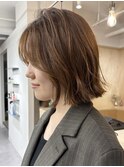 ゆるボブ/ミニボブ/切りっぱなしボブ/ぱつっとボブ