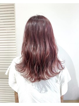 ラピスタ 池袋(Lapista) 韓国ヘアハッシュカットダブルハイライトカラー【Lapista池袋】