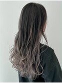 グラデーション　シアーベージュ