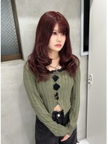 スウィープ(sweep) ピンクラベンダーカラー/ブリーチカラー