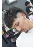 Cut+shaving+眉毛パーマ