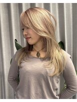 アフター(after)&nbsp;10代.20代.30代.ハイトーン/ミルクブロンド/レイヤーカット