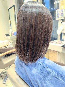 ヴィサージュファイン(VISAGE fine)の写真/髪質に合わせて選べる、上質なトリートメントをご用意！髪質改善で、理想のうる艶美髮へ。