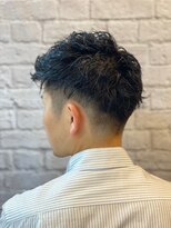 グレイスフルバーバー 赤坂見附店 アップバングツーブロック