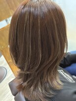 クラルス(CLARUS) ロングレイヤー&大人オリーブグレージュ