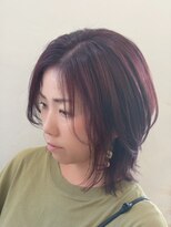 ベローチェ&nbsp;ハネ感可愛いミディアムウルフ