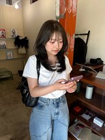 ウニュ(uninu)&nbsp;オリーブブラウン レイヤーカット