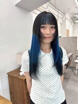 シー(thee)&nbsp;デザインカラー×顔まわりポイントカット