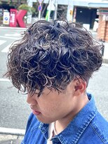 コス(COS)&nbsp;シャドウパーマ強め/メンズ/メンズカット/メンズパーマ