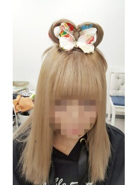 ヘアーメイク ティアラ(Hair make Tiara) ハロウィン乙姫ヘア☆+ヘア