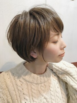 ルーファス 恵比寿 渋谷(Ruufus) 辺見えみり風、奥行きくびれショート【Ruufus恵比寿渋谷】