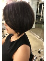 アール サロン ナゴヤ(Rr SALON NAGOYA) 「Rr salon Nagoya」えり足すっきり前下がりボブ♪