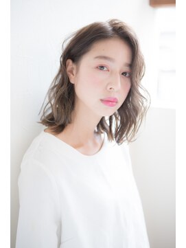 シャイン ヘア ブレンド 二子玉川(Shine hair blend) 【二子玉川】丸みショート無造作カールボブディイルミナカラー17