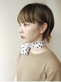 【morio 原宿】黒髪×インナーカラー×マッシュウルフ