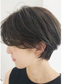 【MAKIハンサムグレージュショート】