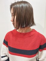 ネス(ness)&nbsp;[RIMMA]アディクシーアッシュベージュ／無造作切りっぱミニボブ